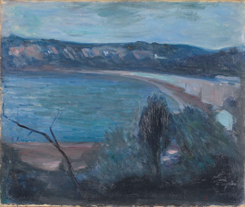 Edvard Munch, Månenatt ved Middelhavet, 1892