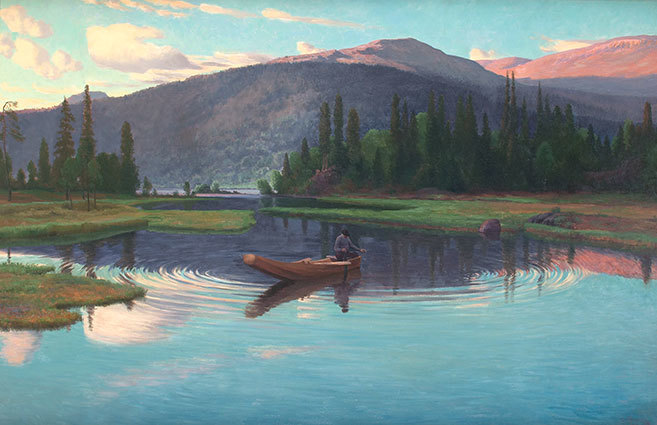 Christian Skredsvig, Djupsjøen, 1903